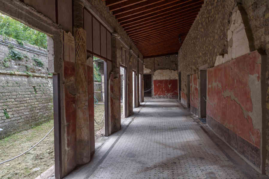 337 - Italia - Torre Annunziata - Villa Oplontis o Villa Poppea - Viridarium 2.jpg